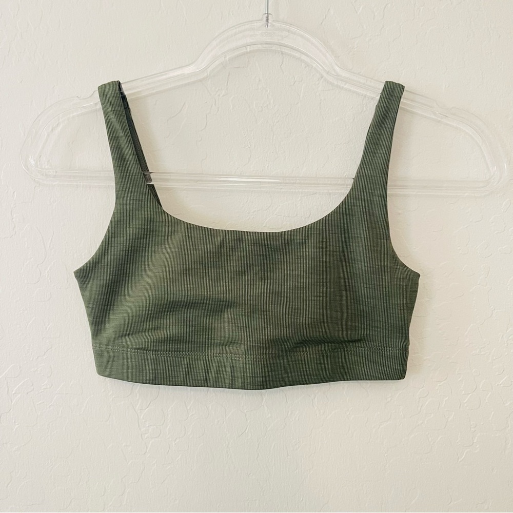 Vuori Lux Rib Daily Bra Dusty Pine